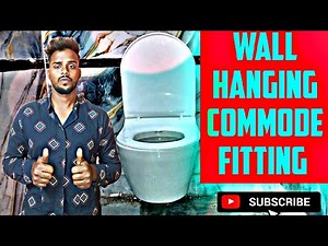 Wall Hanging Commode Fitting |Wall Mounted Toilet Installation|RK Plumbing