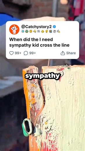 When did the I need sympathy kid cross the line