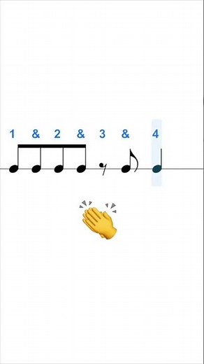 Rhythm Clap-Along: Off-Beat 8th Notes 👏