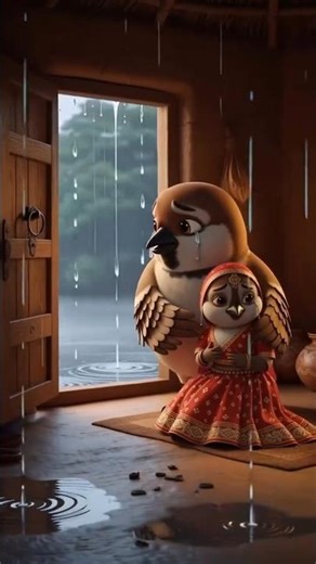 Love Birds Getting Married 💒🐦 | Cute Animation#ai #shorts