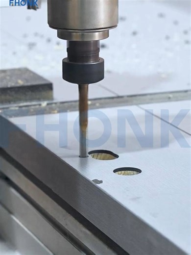 The automatic door lock processing center, equipped with Fhonk tungsten carbide lock mortise cutters, delivers rugged durability and ensures smooth, clog-resistant chip evacuation. To learn more about our products, visit our official website: https://www.fhonk.com/ for better prices! #jig #woodworking #construction #woodwork #tools #carpenter #joinery