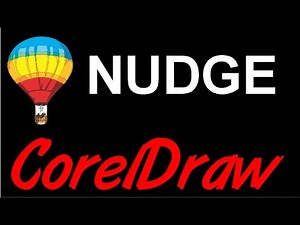 Corel Draw Tips & Tricks Nudge key and MOVEMENT More INFO