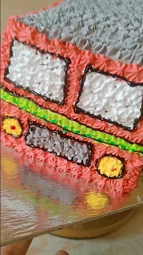 best bus cake tutorial|| बस केक कैसे बनाएं||