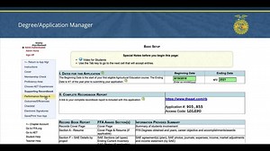 AET State Level Proficiency Application
