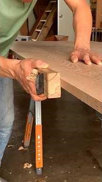 Handmade White Oak Dining Table Process