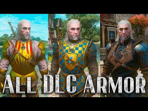 ALL DLC ARMOR The Witcher 3: Blood and Wine / Hearts of Stone — Next-Gen [PC 2022]