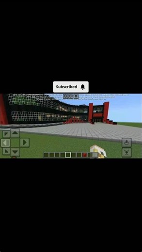 I Build a Red Theme Modern House 🤯 | #minecraft #modernhouse #viralshorts #gamerfleet