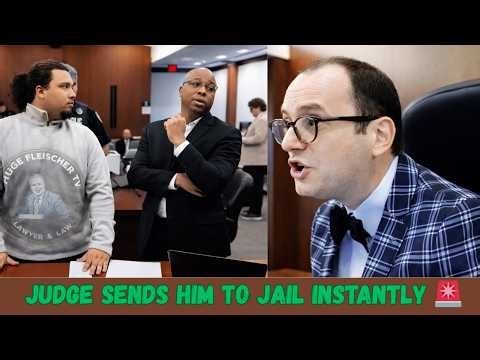 You FAILED the Test… Judge Sends Him to Jail Instantly 🚨