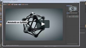 Metaballs on Splines // C4D QuickTip