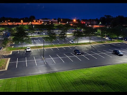 Outdoor Parking - Lighting design by using Dialux evo