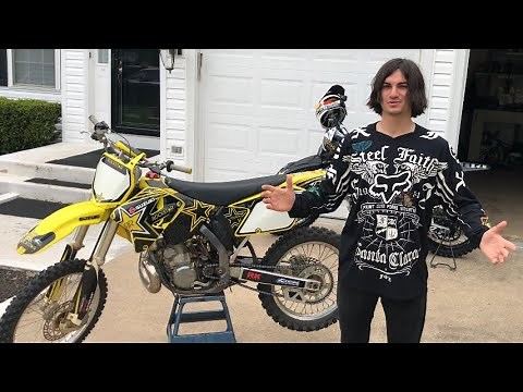 How to replace chain & sprockets RM250