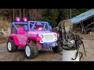 Building The Ultimate Barbie Jeep!