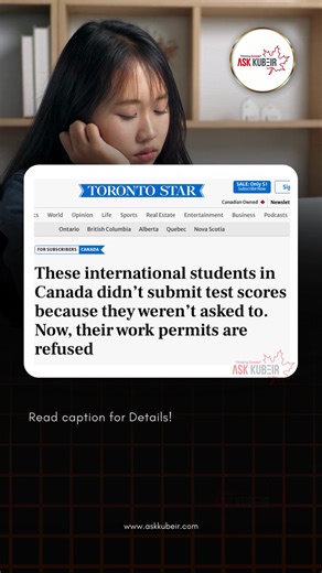 “It may sound stupid, but I trusted the system.” Several international graduates in Canada are seeing their PGWPs refused because language test results were not uploaded even though the IRCC portal never asked for them. Applicants say there was no upload field, no warning, and no reminder, yet refusals are now leading to job loss, loss of legal status, and costly reapplications. 🔗More in the news article link: t.ly/pIbBA ❓Do you think refusals should happen when the application portal itself di
