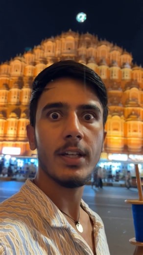 Hawa Mahal Ke Upar UFO? 😱 Night Mein Log Shock Ho Gaye | Real Reaction #shorts #viral