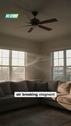 How Ceiling Fans Really Cool You (and Heat in Winter) #science #DIY #homehacks #HVAC #fans