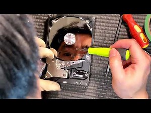 暴力拆解机械西数1T硬盘，发现一些好玩的东西