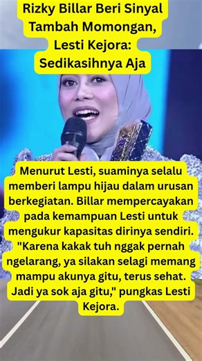 Rizky Billar Beri Sinyal Tambah Momongan, Lesti Kejora Sedikasihnya Aja