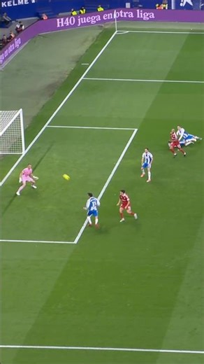 Quinto gol de la 🐐 #RCDE #EspanyolSevilla