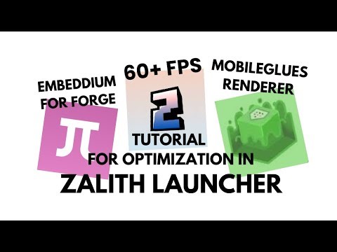 Tutorial For Your Optimization In Zalith Launcher! | Easy To Follow! | Best Minecraft Launcher!
