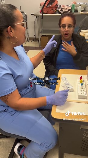 Strep Test Instructions for Medical Assistants