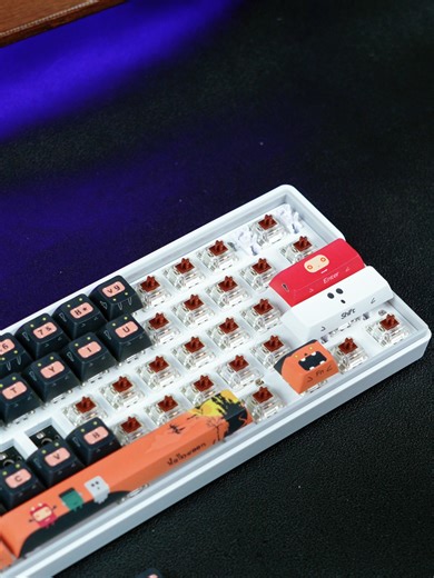 ⌨️ Unboxing | A treat for keyboard enthusiasts #KEMOVE #keyboard #mechanicalkeyboard #keycaps #keeb #TikTokShop #keyboardasmr #desksetup #kemovep10v1