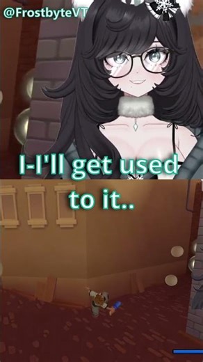 Frost gets used to it #vtuberclips #retrogaming #kingdomhearts