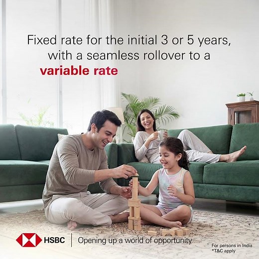 Introducing HSBC Semi-fixed Home Loans, starting at 8% p.a.*