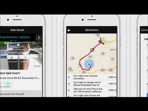 Three Apps to find yard sales near you