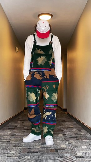 Upcycling Thrifted Blanket into Fun Overalls