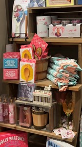 A corner of our Old Country Store dedicated to the queen of Country herself: Dolly Parton. Find charming keepsakes and gifts that sparkle with her spirit. | Cracker Barrel Old Country Store