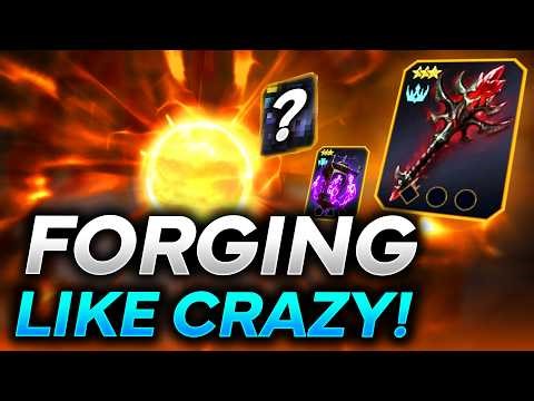 FORGE IS ON FIRE! CRAFTING New Relics With ALL FRAGMENTS | Raid Shadow Legends