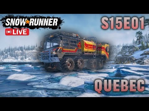 Snowrunner | Solo | Hard Mode | Quebec | E01 - The BEST Way to Start Quebec