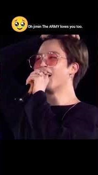 Jimin emotional speech 😥 we love you jimina💜 || #bts #btasarmy #jimin #shorts @JPBTSARMY