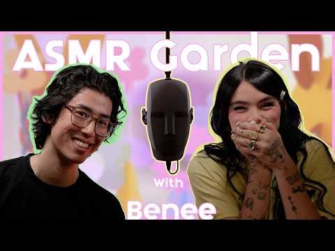 BENEE was in the Minecraft Movie?! | ASMR Garden