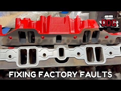 Intake Port Matching - Improving Factory Castings And Finding Hidden Horsepower (A 318 Build Update)