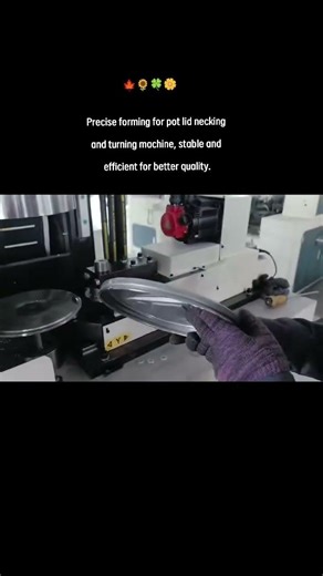 Pot Cover Necking Machine for Kitchenware