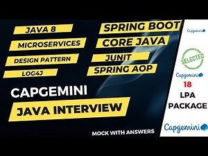 Recent Capgemini Interview questions for 3 years, July 2022 | selected with package 18 LPA