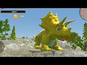 Best Dino Gamer - Talking Triceratops Simulator Android Gameplay #simulador #dinosaur