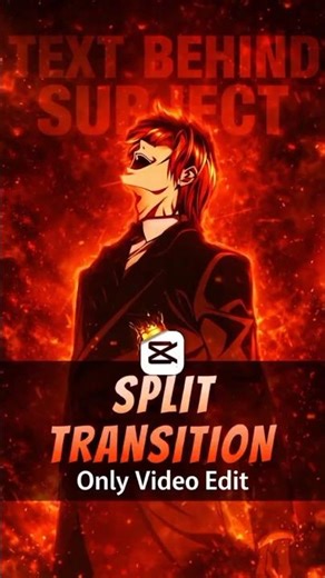 How To Make Invisible Text Behind Subject | CapCut Anime Text Tutorial! 🔥