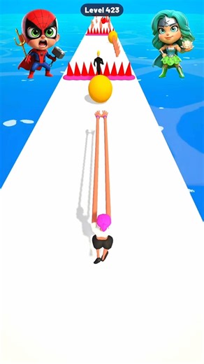 Most Satisfying Hand Stack Run Ever! 🔥 – Perfect Run 100% ✔️ Lvl,442 #shorts #gaming #trending