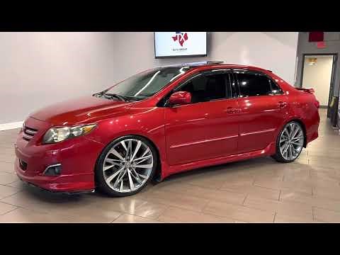 2009 TOYOTA COROLLA XRS 4D A5 FWD 2.4L I4 SEDAN - FULLY LOADED - CUSTOM - EXTRA NICE