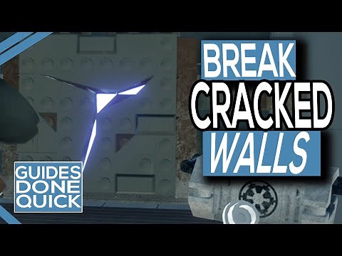 How To Break Cracked Walls In LEGO Star Wars Skywalker Saga