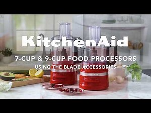 How to Use the Blades for the 7 and 9 Cup Food Processor | KitchenAid®