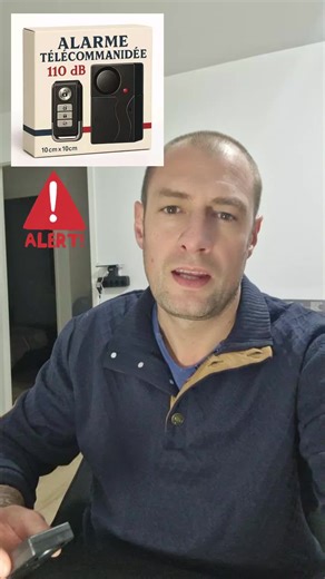 Alarme télécommandé 110dB pour vélo, trotinette