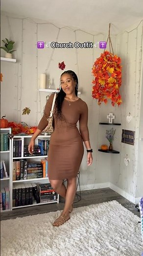 🍂 Sunday Best ✝️ | Fall Church Outfit OOTD 👗🙏🏽