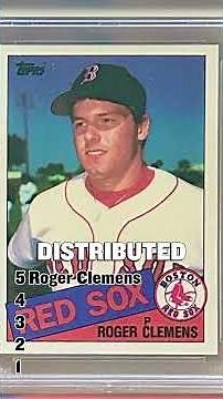 Top 5 Most VALUABLE Baseball Cards From the 1980s