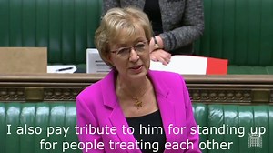 Barry Sheerman makes an important point about colleagues treating each other with dignity and respect. He's entirely right to do so, and we all have a responsibility to treat each other in a decent way. | Andrea Leadsom