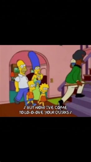 Apu cantando y bailando con los Simpson The Simpsons 🍩 #simpsons
