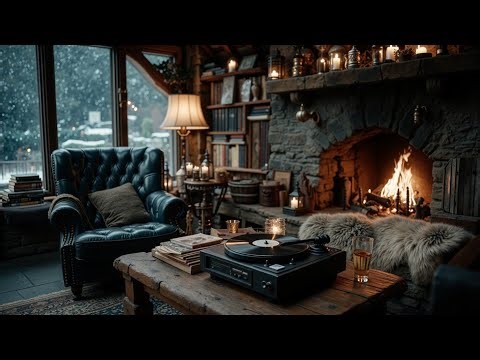 Cozy Winter Jazz ~ Relaxing Vibes for Your Coffee Shop Ambiance