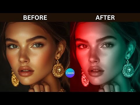 How to Make Stunning Dual Lighting Effects in Canva (Beginner Friendly!)